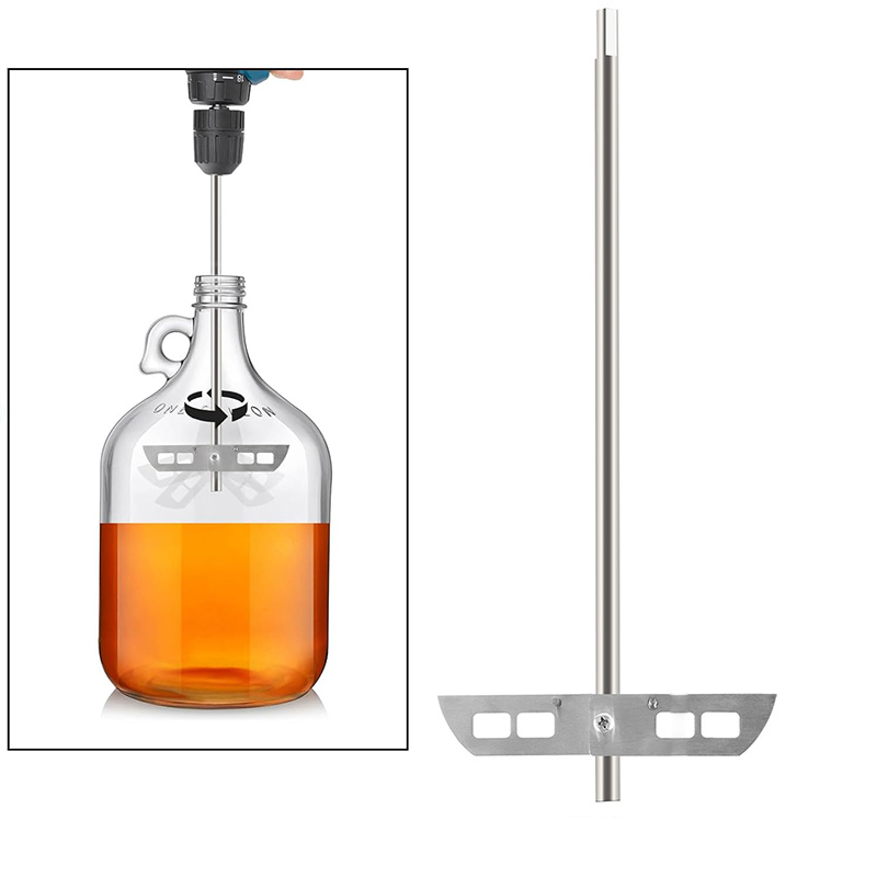 Wine Beer And Mead - Paslanmaz Çelik Matkap Çubuğu, Karıştırıcı Çubuk,