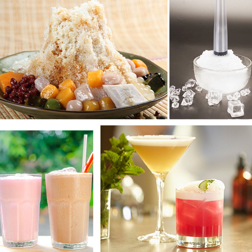 Muddler Cocktail Bar - Sağlam Uzun Saplı Buz Kırma Çubuğu