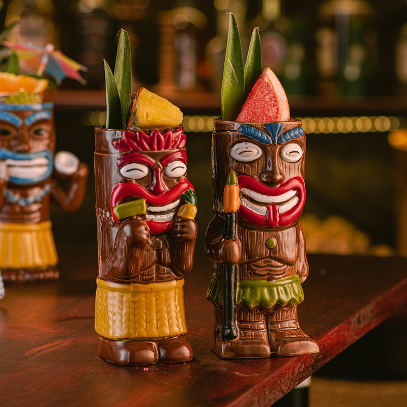 Seramik Tiki Kupası, Hawaii Tr - Wine With Beer Cocktail incelemesi ve fiyatı