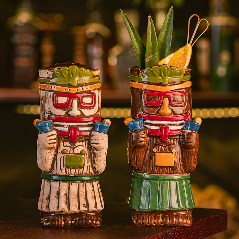 Seramik Tiki Kupası, Hawaii Tr - Wine With Beer Cocktail incelemesi ve fiyatı
